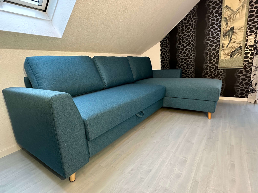 Bruno Schlafecksofa türkis